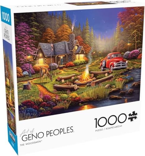 Buffalo Games - Geno Peoples - The Woodsmen - 1000 Teile Puzzle von Buffalo Games