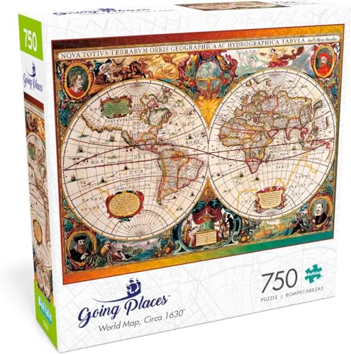Buffalo Games - Going Places - Weltkarte, Circa 1630-750 Teile Puzzle von Buffalo Games