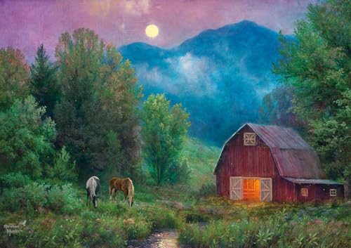 Buffalo Games - Gold - Abraham Hunter - Moment des Friedens - 500 Teile Puzzle für Erwachsene - Herausforderndes Puzzle perfekt für Spieleabende Buffalo Games - Gold - Abraham Hunter - Moment des Friedens - 500 Teile Puzzle für Erwachsene - Herausforderndes Puzzle perfekt für Spieleabende von Buffalo Games