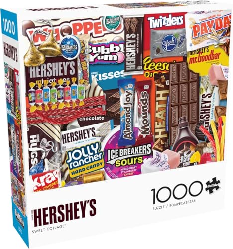 Buffalo Games - Hershey – Sweet Collage – 1000 Teile Puzzle von Buffalo Games