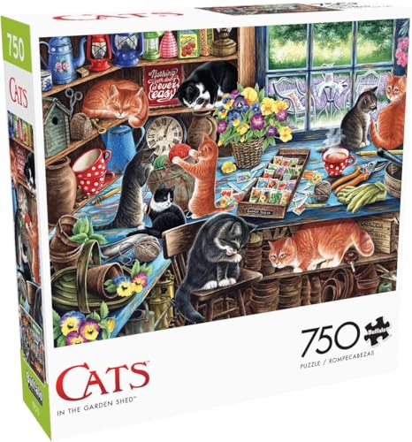 Buffalo Games - In The Garden Shed - 750 Teile Puzzle für Erwachsene Herausforderndes Puzzle perfekt für Spieleabende - Fertige Größe 24,00 x 18,00 Buffalo Games - In The Garden Shed - 750 Teile Puzzle für Erwachsene Herausforderndes Puzzle perfekt für Spieleabende - Fertige Größe 24,00 x 18,00 von Buffalo Games