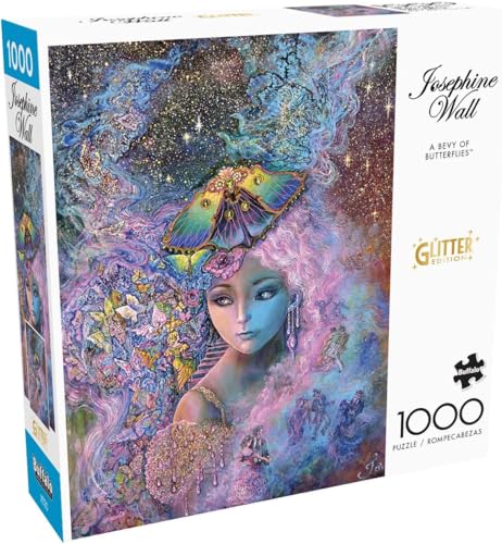 Buffalo Games - Josephine Wall – Eine Schar von Schmetterlingen – 1000 Teile Puzzle von Buffalo Games