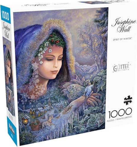 Buffalo Games - Josephine Wall - Spirit of Winter (Glitter Edition) - 1000 Teile Puzzle von Buffalo Games