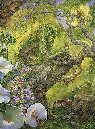 Buffalo Games - Josephine Wall – Waldschutz – 1000-teiliges Puzzle für Erwachsene, herausforderndes Puzzle, perfekt für Spieleabende – 1000 Teile fertige Größe ist 26,75 x 19,75 cm von Buffalo Games