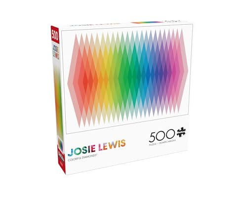 Buffalo Games – Josie Lewis – Bunte Diamanten – 500 Stück Puzzle für Erwachsene herausfordernde Puzzle perfekt für Spielabende – 500 Stück fertige Größe ist 21,25 x 15,00 Buffalo Games – Josie Lewis – Bunte Diamanten – 500 Stück Puzzle für Erwachsene herausfordernde Puzzle perfekt für Spielabende – 500 Stück fertige Größe ist 21,25 x 15,00 von Buffalo Games