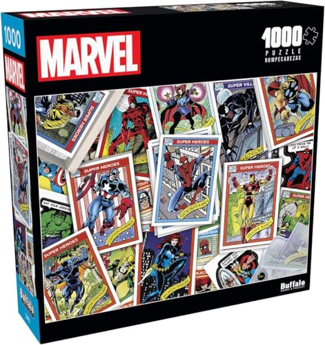 Buffalo Games - Marvel - Sammelkarten - 1000 Teile Puzzle von Buffalo Games