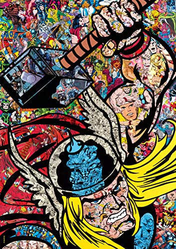 Buffalo Games - Marvel - Thor Collage - 500 Teile Puzzle für Erwachsene - Herausforderndes Puzzle perfekt für Spieleabende - Fertige Größe ist 21,25 x 15,00 Buffalo Games - Marvel - Thor Collage - 500 Teile Puzzle für Erwachsene - Herausforderndes Puzzle perfekt für Spieleabende - Fertige Größe ist 21,25 x 15,00 von Buffalo Games
