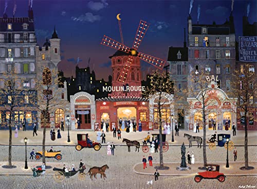 Buffalo Games - Michel Delacroix - Le Moulin Rouge - 1000 Teile Puzzle von Buffalo Games