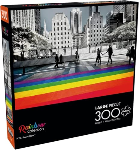 Buffalo Games NYC Rainbow – 300 große Teile Puzzle für Erwachsene, herausforderndes Puzzle, perfekt für Spieleabende – 300 große Teile, fertige Puzzle-Größe ist 21,25 x 15,00 cm Buffalo Games NYC Rainbow – 300 große Teile Puzzle für Erwachsene, herausforderndes Puzzle, perfekt für Spieleabende – 300 große Teile, fertige Puzzle-Größe ist 21,25 x 15,00 cm von Buffalo Games