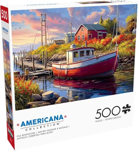 Buffalo Games - Old Boathouse - 500-teiliges Puzzle für Erwachsene, herausforderndes Puzzle, perfekt für Spieleabende - Fertige Größe 21,25 x 15,00 Buffalo Games - Old Boathouse - 500-teiliges Puzzle für Erwachsene, herausforderndes Puzzle, perfekt für Spieleabende - Fertige Größe 21,25 x 15,00 von Buffalo Games