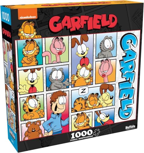 Buffalo Games - Paramount Garfield Collage - 1000-teiliges Puzzle für Erwachsene, herausforderndes Puzzle, perfekt für Spieleabende - Fertige Größe ist 26,75 x 19,75 cm Buffalo Games - Paramount Garfield Collage - 1000-teiliges Puzzle für Erwachsene, herausforderndes Puzzle, perfekt für Spieleabende - Fertige Größe ist 26,75 x 19,75 cm von Buffalo Games