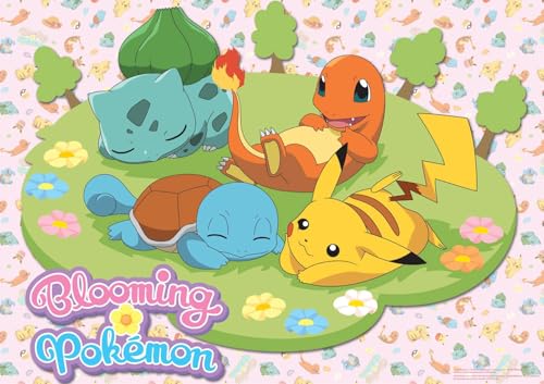 Buffalo Games - Pokemon – Blooming Pokemon – 300 große Puzzleteile von Buffalo Games