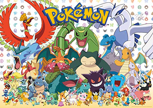 Buffalo Games - Pokémon – Fan-Favoriten – 300 große Puzzleteile, Mehrfarbig, 53 cm L x 38 cm B von Buffalo Games