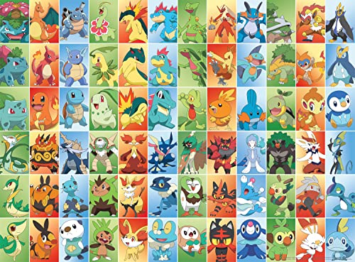 Buffalo Games - Pokemon - First Partners Squares - 1000 Teile Puzzle von Buffalo Games
