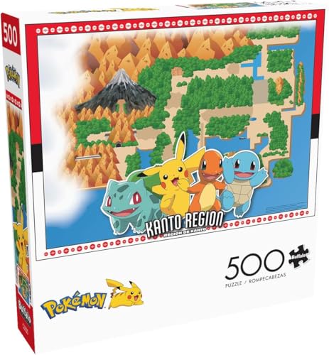 Buffalo Games - Pokemon – Kanto Region – 500 Teile Puzzle von Buffalo Games