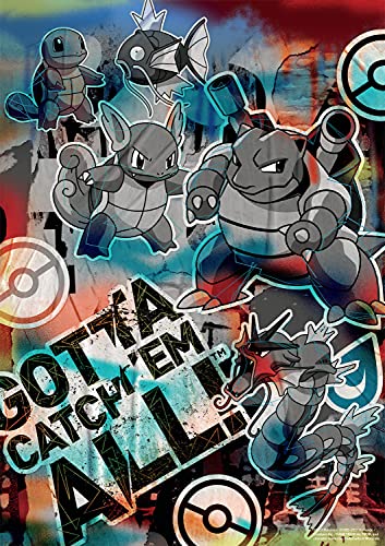 Buffalo Games - Pokemon - Squirtle Evolution Graffiti - 500 Teile Puzzle von Buffalo Games