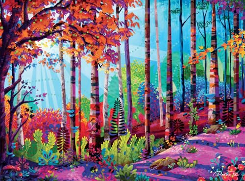 Buffalo Games - Redina Tili - Woodland - 1000 Teile Puzzle für Erwachsene - Herausforderndes Puzzle perfekt für Spieleabende - Fertige Größe ist Buffalo Games - Redina Tili - Woodland - 1000 Teile Puzzle für Erwachsene - Herausforderndes Puzzle perfekt für Spieleabende - Fertige Größe ist von Buffalo Games