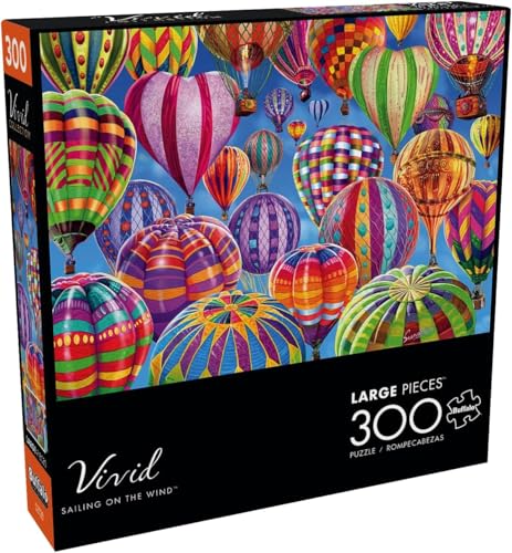 Buffalo Games - Sailing on The Wind - 300 Large Piece Jigsaw Puzzle for Adults Challenging Puzzle Perfect for Game Nights - Finished Size 21.25 x 15.00 Buffalo Games - Sailing on The Wind - 300 Large Piece Jigsaw Puzzle for Adults Challenging Puzzle Perfect for Game Nights - Finished Size 21.25 x 15.00 von Buffalo Games