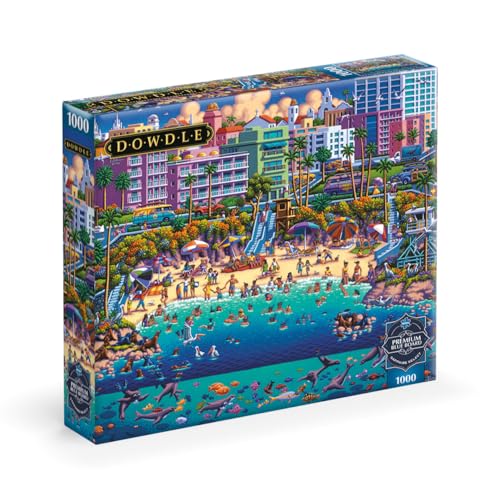 Buffalo Games - Sapphire Select- Eric Dowdle - Balloon Spectacular - 1000-teiliges Puzzle - Herausfordernd & Spaß - Blaue Rückseite Puzzlebrett - Geschenkkarton - Poster in voller Größe enthalten von Buffalo Games