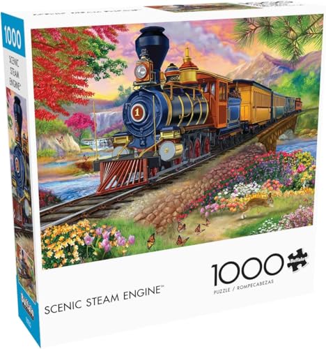Buffalo Games - Scenic Steam Engine - 1000 Teile Puzzle von Buffalo Games
