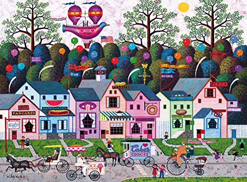 Buffalo Games - Silver Select - Charles Wysocki - Confection Street - 1000 Teile Puzzle von Buffalo Games