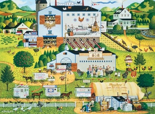 Buffalo Games - Silver Select - Charles Wysocki - Sunny Side Up - 1000-teiliges Puzzle für Erwachsene - Herausforderndes Puzzle perfekt für Spieleabende - Fertige Größe ist 26,75 x 19,75 cm Buffalo Games - Silver Select - Charles Wysocki - Sunny Side Up - 1000-teiliges Puzzle für Erwachsene - Herausforderndes Puzzle perfekt für Spieleabende - Fertige Größe ist 26,75 x 19,75 cm von Buffalo Games