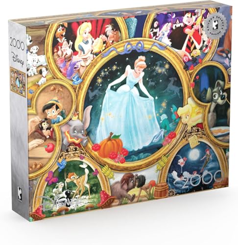 Buffalo Games - Silver Select - Disney - Classic Collage - 2000 Teile Puzzle für Erwachsene - Herausforderndes Puzzle perfekt für Spieleabende - Fertige Größe ist 38,50 x 26,50 cm Buffalo Games - Silver Select - Disney - Classic Collage - 2000 Teile Puzzle für Erwachsene - Herausforderndes Puzzle perfekt für Spieleabende - Fertige Größe ist 38,50 x 26,50 cm von Buffalo Games