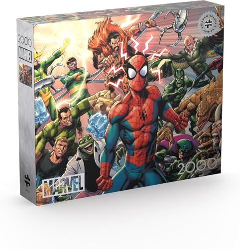 Buffalo Games - Silver Select - Marvel - Sinister War - 2000 Teile Puzzle für Erwachsene - Herausforderndes Puzzle perfekt für Spieleabende - Fertige Größe ist 38,50 x 26,50 cm von Buffalo Games