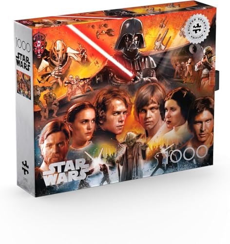 Buffalo Games Silver Select, Star Wars – Balance and Redemption, 1000-teiliges Puzzle für Erwachsene, anspruchsvolles Puzzle perfekt für Spieleabende, fertige Größe 67,95 x 50,17 cm Buffalo Games Silver Select, Star Wars – Balance and Redemption, 1000-teiliges Puzzle für Erwachsene, anspruchsvolles Puzzle perfekt für Spieleabende, fertige Größe 67,95 x 50,17 cm von Buffalo Games