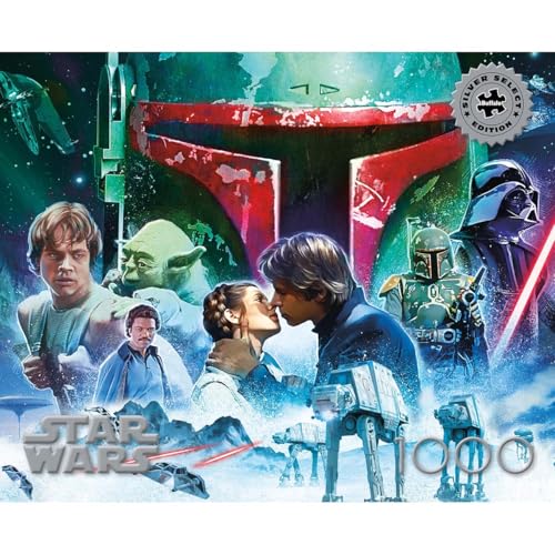 Buffalo Games - Silver Select – Star Wars – Die Niederlage der Rebellion – 1000-teiliges Puzzle für Erwachsene, herausforderndes Puzzle, perfekt für Spieleabende – fertige Größe ist 67 x 50 cm von Buffalo Games