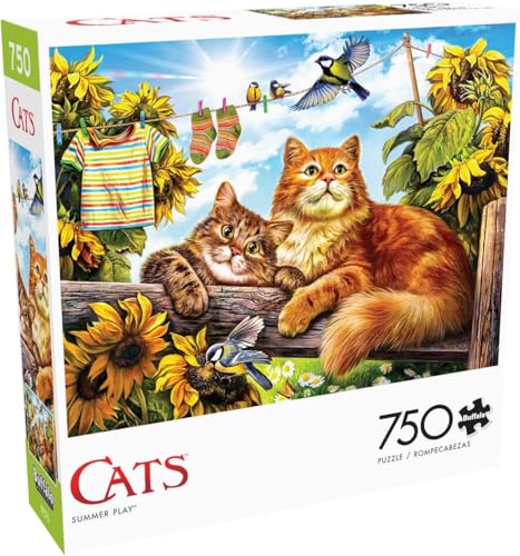 Buffalo Games - Summer Play - 750-teiliges Puzzle für Erwachsene, herausforderndes Puzzle, perfekt für Spieleabende - Fertige Größe 24,00 x 18,00 Buffalo Games - Summer Play - 750-teiliges Puzzle für Erwachsene, herausforderndes Puzzle, perfekt für Spieleabende - Fertige Größe 24,00 x 18,00 von Buffalo Games