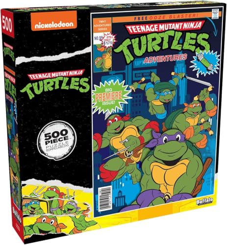 Buffalo Games - TMNT – Adventures No 2–500 Teile Puzzle für Erwachsene, herausforderndes Puzzle, perfekt für Spieleabende – 500 Teile fertige Größe ist 21,25 x 15,00 Buffalo Games - TMNT – Adventures No 2–500 Teile Puzzle für Erwachsene, herausforderndes Puzzle, perfekt für Spieleabende – 500 Teile fertige Größe ist 21,25 x 15,00 von Buffalo Games
