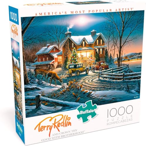 Buffalo Games - Terry Redlin - and Crown Thy Good with Brotherhood - Puzzle 1000 Teile von Buffalo Games