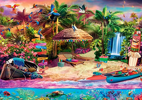 Buffalo Games - Tropical Island Holiday - 500 Teile Puzzle von Buffalo Games