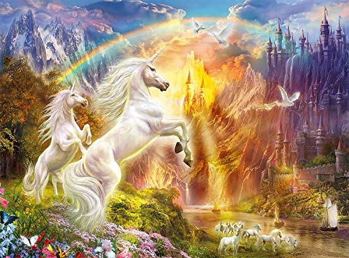 Buffalo Games - Unicorn Sunset - Glitter Edition - 1000 Teile Puzzle Buffalo Games - Unicorn Sunset - Glitter Edition - 1000 Teile Puzzle von Buffalo Games