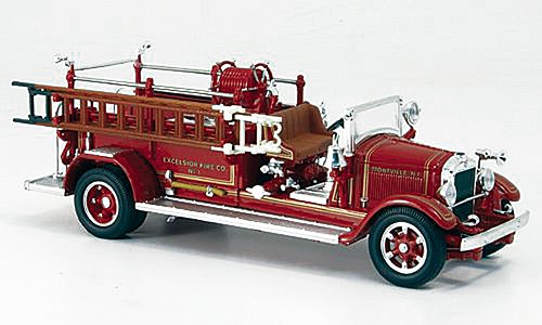 Buffalo Type 50, rot, Feuerwehr Montville, 1932, Modellauto, Fertigmodell, Yat Ming 1:43 von Buffalo Games