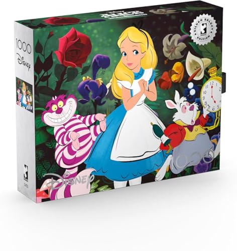 Ceaco – Silver Select – Alice und Freunde – 1000 Teile Puzzle für Erwachsene, herausforderndes Puzzle, perfekt für Spieleabende, fertige Puzzle-Größe ist 26,75 x 19,75 cm von Buffalo Games