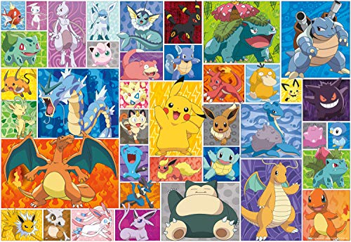 Pokémon - Pokémon Quadrate - 2000 Teile Puzzle von Buffalo Games