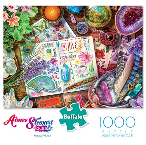 Sinoeem Buffalo Games – Aimee Stewart – Happy Vibes – 1000 Teile Puzzle von Buffalo Games