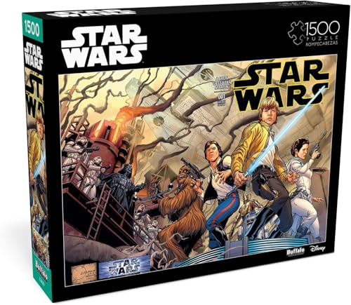 Star Wars #1 Variant Cover – 1500-teiliges Puzzle für Erwachsene, herausforderndes Puzzle, perfekt für Spieleabende – 1500 Teile fertige Größe ist 31,50 x 23,50 cm von Buffalo Games