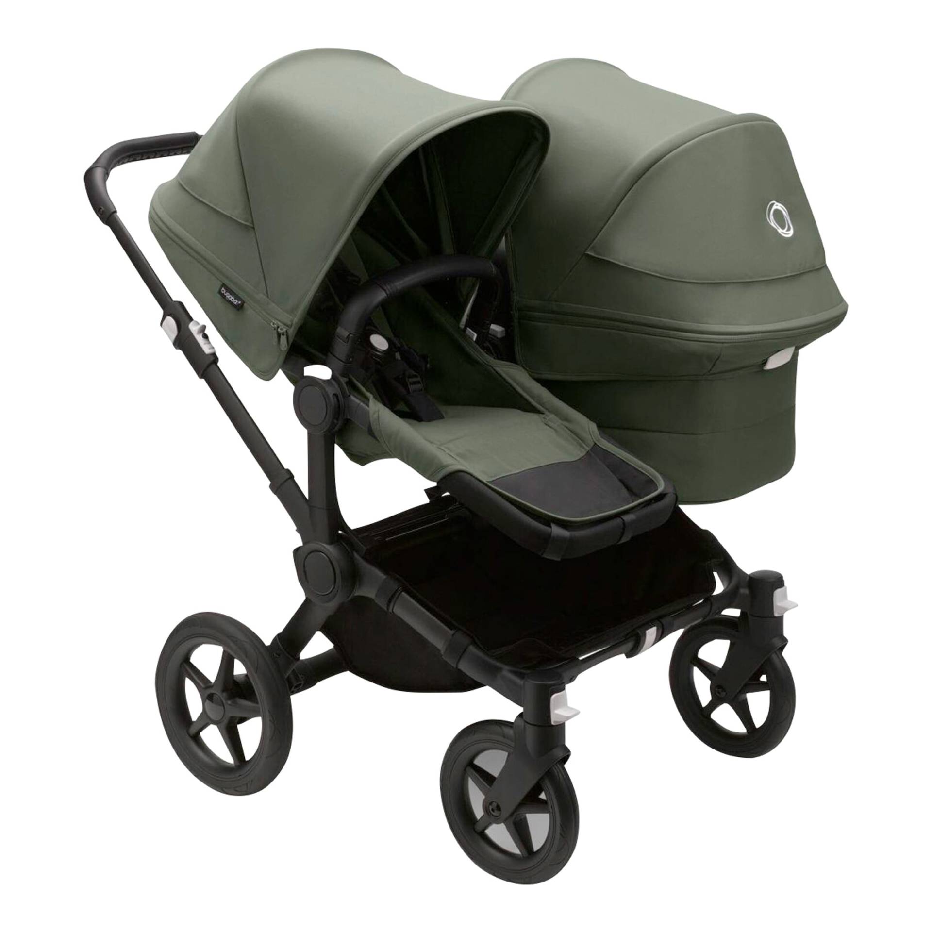 Bugaboo Donkey 5 Kinderwagen Geschwisterwagen Bundle Duo gruen Bugaboo Donkey 5 Kinderwagen Geschwisterwagen Bundle Duo gruen von Bugaboo