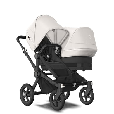 bugaboo Geschwisterwagen Donkey 5 Duo Complete Black/Misty White von Bugaboo