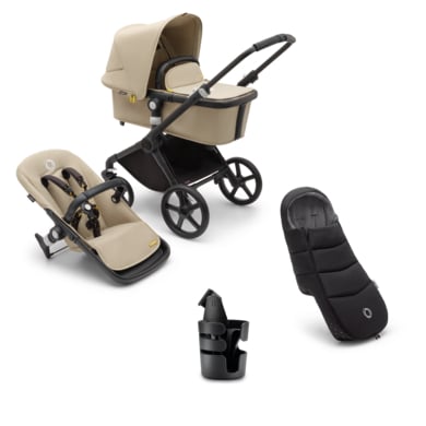bugaboo Kinderwagen Fox Cub Complete Black/Desert Beige bugaboo Kinderwagen Fox Cub Complete Black/Desert Beige von Bugaboo