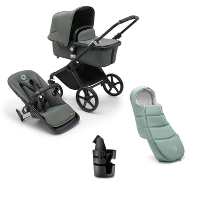 bugaboo Kinderwagen Fox Cub Complete Black/Forest Green bugaboo Kinderwagen Fox Cub Complete Black/Forest Green von Bugaboo