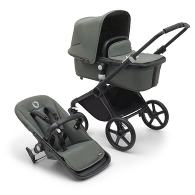 bugaboo Kinderwagen Fox Cub mit Liegeaufsatz und Sitz Black/Forest Green bugaboo Kinderwagen Fox Cub mit Liegeaufsatz und Sitz Black/Forest Green von Bugaboo