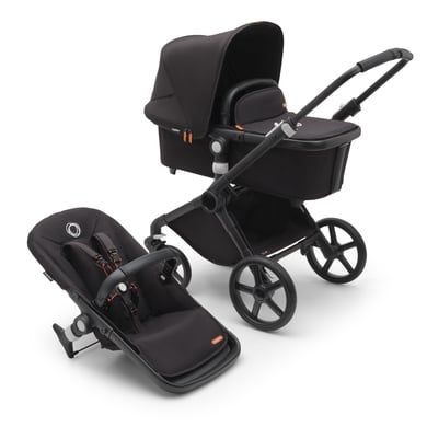 bugaboo Kinderwagen Fox Cub mit Liegeaufsatz und Sitz Black/Midnight Black bugaboo Kinderwagen Fox Cub mit Liegeaufsatz und Sitz Black/Midnight Black von Bugaboo