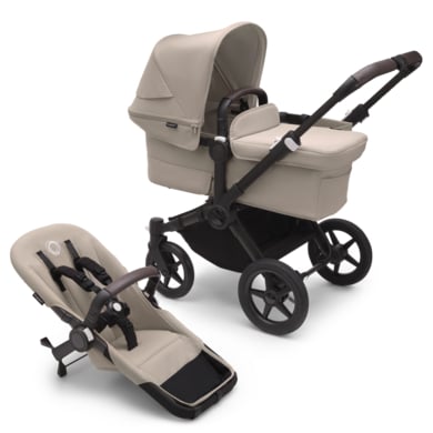 bugaboo Kombikinderwagen Donkey 5 Mono Complete Black/Desert Taupe von Bugaboo