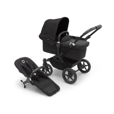 bugaboo Kombikinderwagen Donkey 5 Mono Complete Black/Midnight Black von Bugaboo