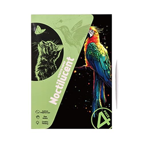 Buhygn Art Scratchboard Set Scratch Animal Paper Kids Art Supplies Glitter Scratch Paper Designs Sparkling Glitter Effect A4 Size for Kids Adults Creative Craft Projects Buhygn Art Scratchboard Set Scratch Animal Paper Kids Art Supplies Glitter Scratch Paper Designs Sparkling Glitter Effect A4 Size for Kids Adults Creative Craft Projects von Buhygn