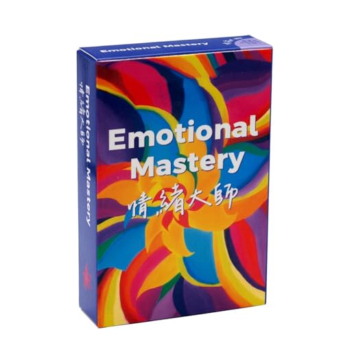 Buhygn Emotional Mastery Tarot Deck Wahrsagung Wahrsagung Orakel Mystische Symbolik Design Tragbar 78 Karten für Spirituelle Führung Party von Buhygn
